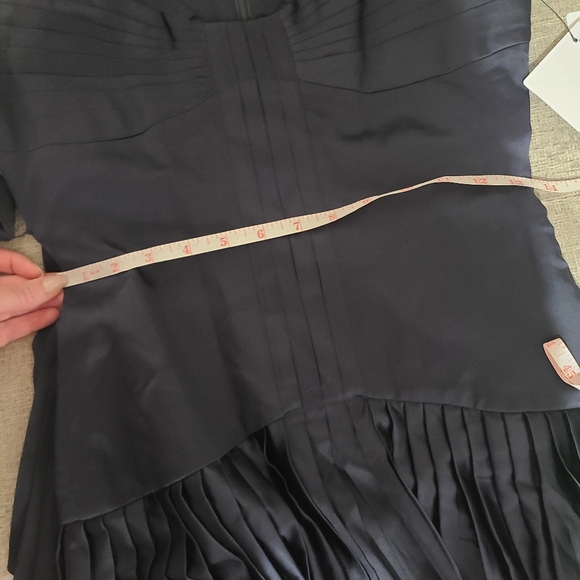 Zac Posen Navy Silk Dress - Picture 11 of 12